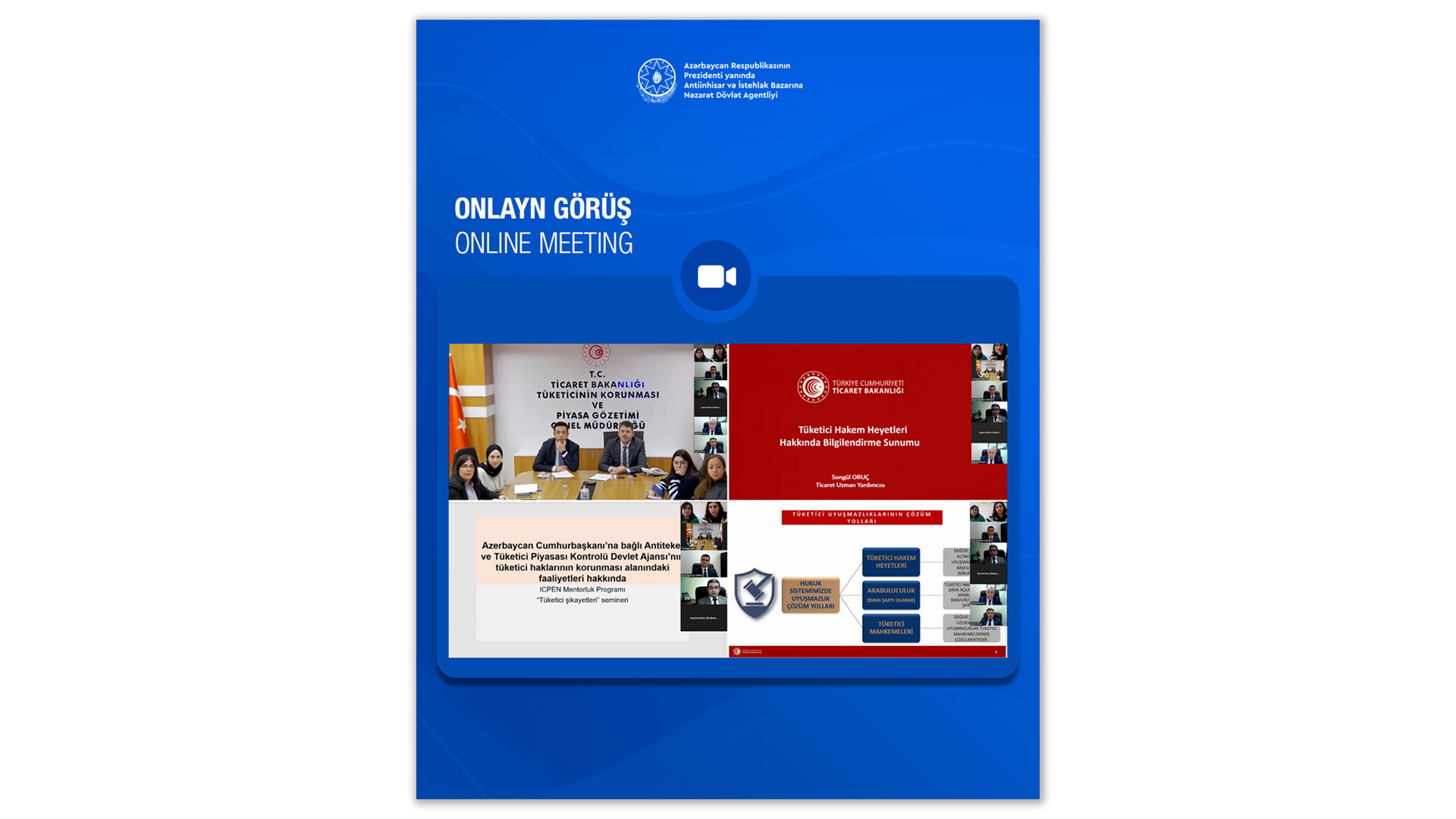 Satınalan təşkilatlarının nümayəndələri ilə növbəti onlayn görüş keçirilib