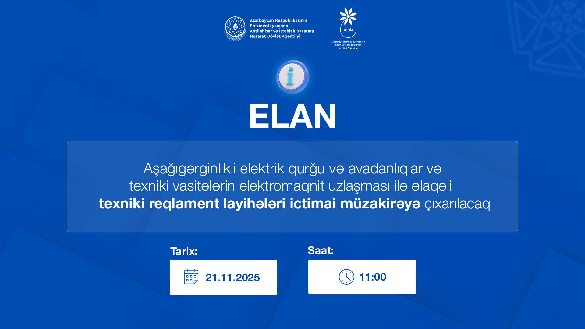 Əmtəə bazarının səmərəliliyi və rəqabət işçi qrupunun növbəti iclası keçiriləcək