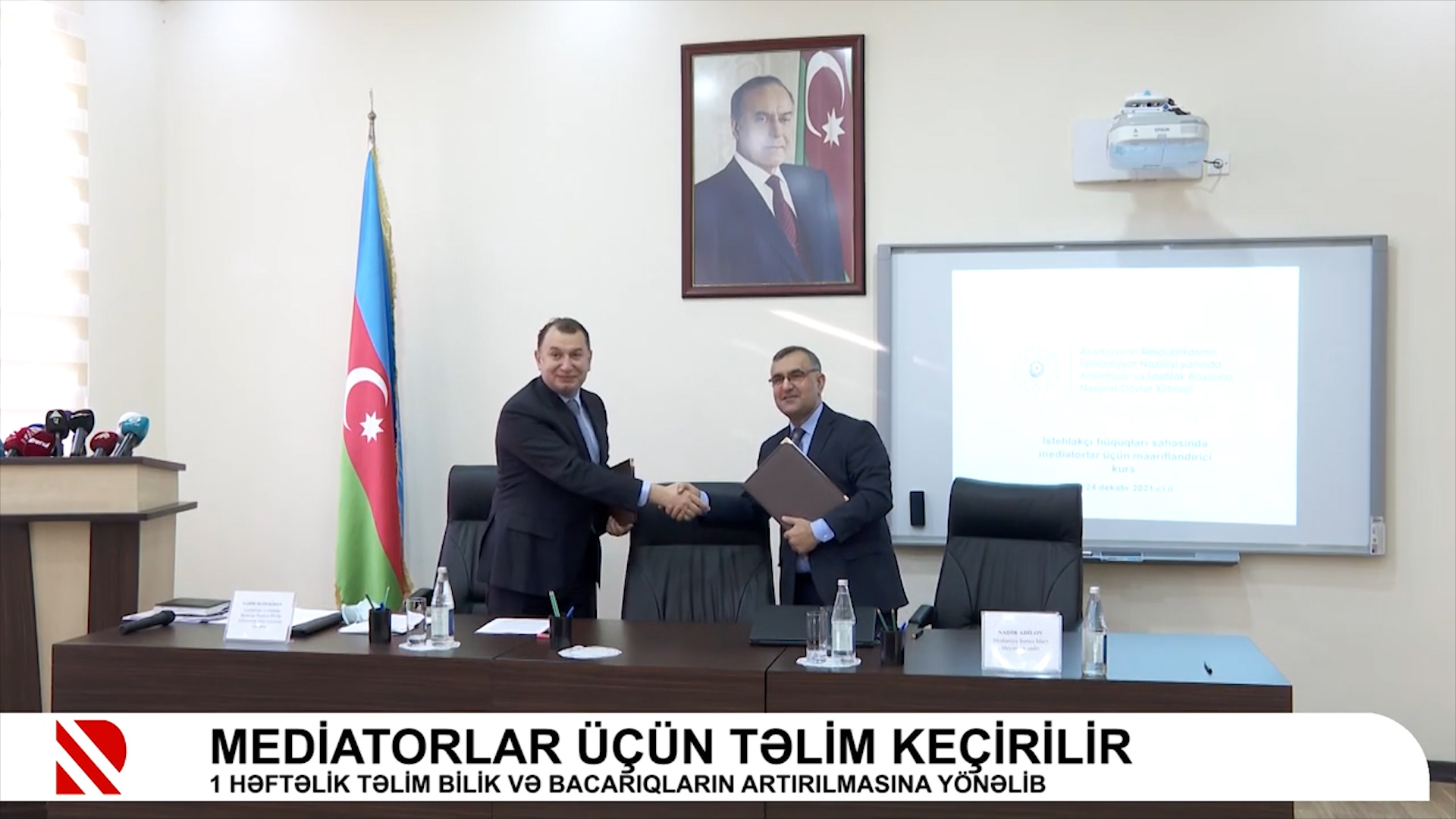 Mediatorlar üçün təlim keçirilir