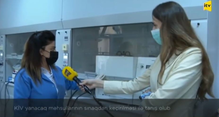 KİV yanacaq məhsullarının sınaqdan keçirilməsi ilə tanış olub
