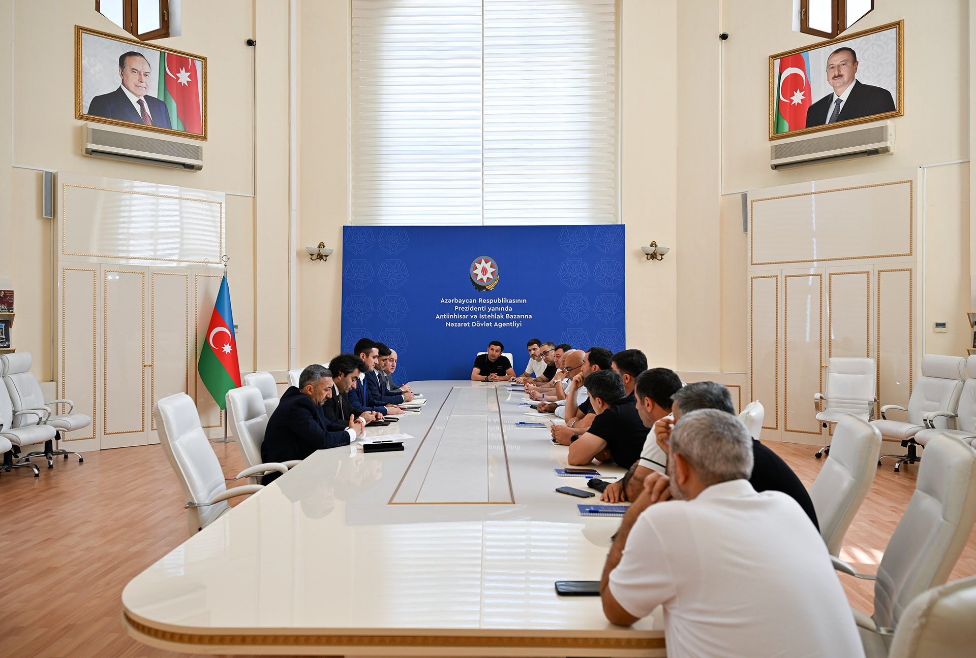 Agentlikdə dövlət qulluqçularının andiçmə mərasimi keçirilib