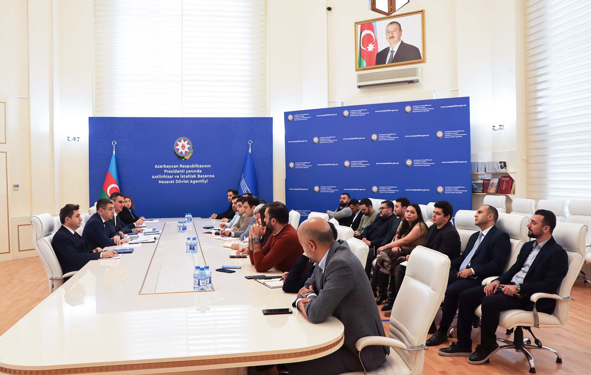 Dövlət Xidmətinin nümayəndə heyəti Belarusda səfərdədir